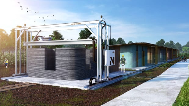 320-3D-Yazici-Ev 3D Yazıcılarla Beton Üretimi: İnşaat Sektöründe Dijital Devrim