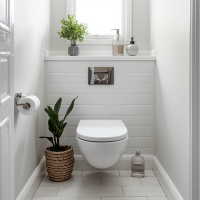 kucuk-banyo-dekorasyonu-yer-kazandiran-cozumler 2026 Banyo Dekorasyon Trendleri: Modern, Minimal ve Fonksiyonel Tasarımlar