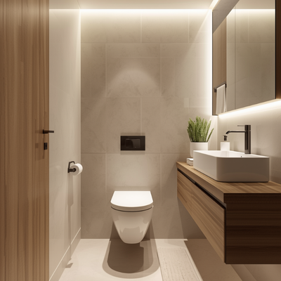 kucuk-banyo-dekorasyonu-yer-kazandiran-cozumler1 2026 Banyo Dekorasyon Trendleri: Modern, Minimal ve Fonksiyonel Tasarımlar